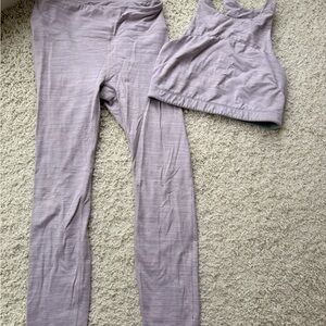 Outdoor voices Lavender Activewear Set